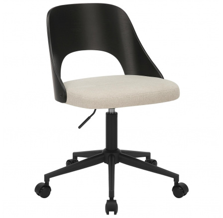 Lucy irodai szék fekete/bézs Apia 453