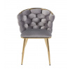 Szék velvet szürke K47-FXJG G