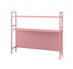 Fém asztali kiegészítő WENDY, 1150 x 980 x 220 mm, rózsaszín