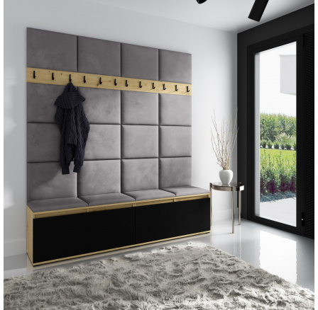 EMI 4 előszobafal, Trinity 33/Artisan+fekete