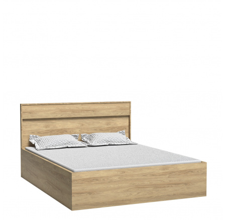 MEDIOLAN M9 160 Ágy Természetes Hikora