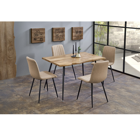 LARSON 120 étkezőasztal, természetes