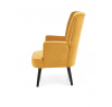 DELGADO fotel, mustár színű