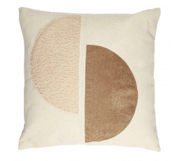 Párna 40x40cm bézs Japandi