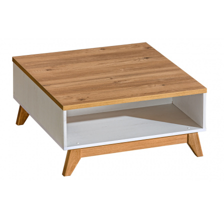 SVEN SV10 dohányzóasztal, Andersen fenyő/Nash tölgy