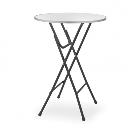 Bankett bárasztal K200FI 80 Fehér Alaszka