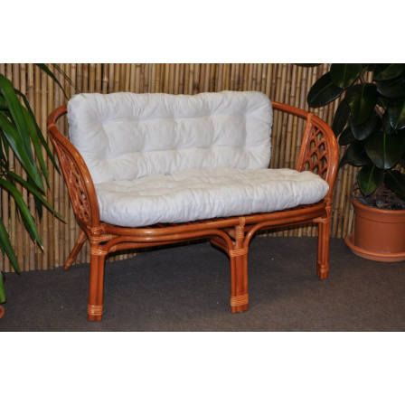 Polstr na lavici Bahama bílý typ PL