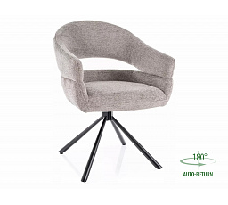 BORGO RAVEN étkezőszék, Szürke 07/Fekete