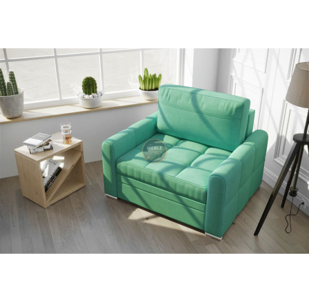 FOTEL VERONA 105 CM - Odcienie miętowego