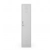 Fém ruhásszekrény KACPER 1 Plus, Szürke