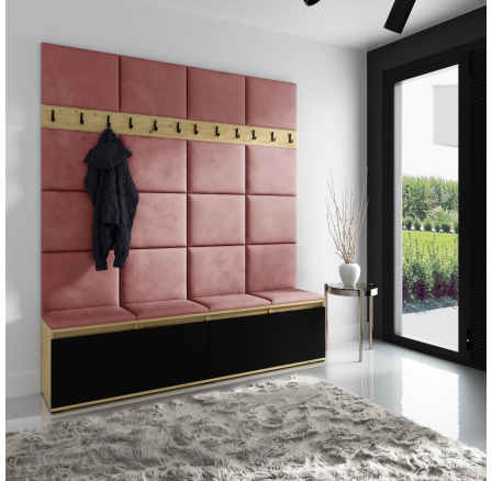 EMI 4 előszobafal, Trinity 23/Artisan+fekete