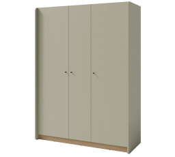 ALESSIO AE 1 gardróbszekrény, Eukaliptusz/Baltic Dune Tölgy