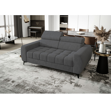 SOFA PORTO II 190 CM Alcantara Fabric Anthracite - SZYBKA WYSYŁKA SOFA PORTO II 190 CM Alcantara Fabric Anthracite - SZYBKA WYSYŁKA