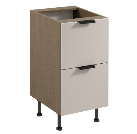 SORRENTO alsószekrény D45S2 - Balti vihar/Bézs