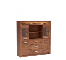 INDIANAPOLIS I22 Világos kőris vitrin