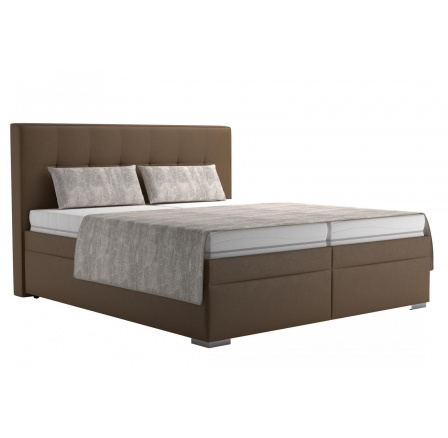 Postel Tristan 180x200, hnědá