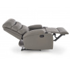 Állítható PERUS fotel, Szürke ökobőr