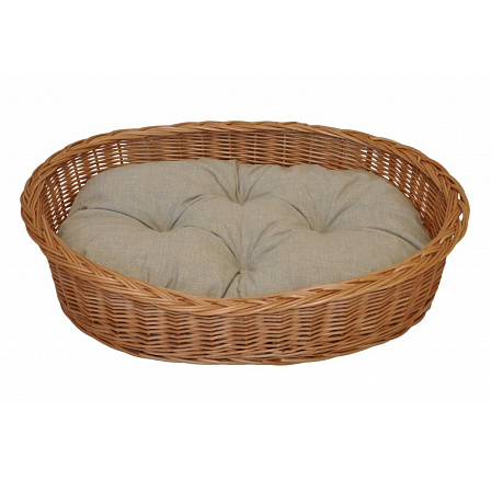 Fűzfa ovális hullámos fekhely - méret 69x48 cm Fűzfa ovális hullámos fekhely - méret 69x48 cm