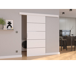 Tolóajtó a BIELLA 106 White falra