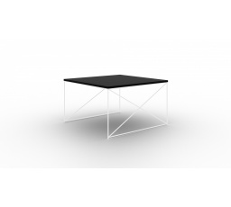 Nelia kávézóasztal Fehér+Fekete