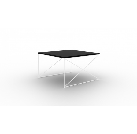 Nelia kávézóasztal Fehér+Fekete