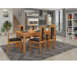 RODOS 59 Alder asztal és szék készlet