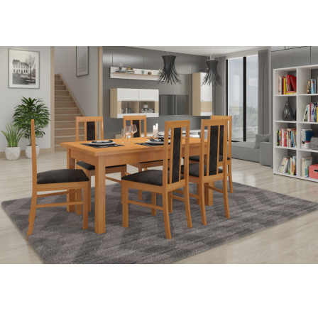 RODOS 59 Alder asztal és szék készlet