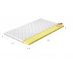 Topper Visco 140x200 Hipoalergiczny pokrowiec Microfibre