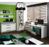 BLANCO 28 sosna śnieżna/MDF new grey - szafa