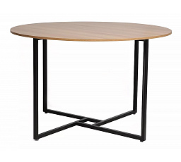 Étkezőasztal ALTO, Tölgy/Fekete matt