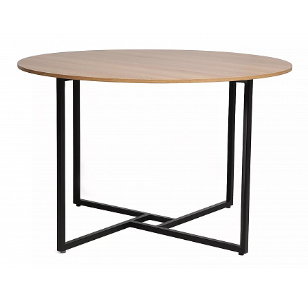 Étkezőasztal ALTO, Tölgy/Fekete matt