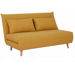 SPIKE II kinyitható kanapé, Curry 138/bükk