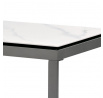 Konferenční stolek 121x61x45cm, slinutá keramika, mramor, AHG-284 WT