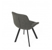 Jídelní židle, šedá, látka vintage, HC-V3066 GREY3