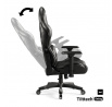 X-Ray 2.0 King Size játékszék fekete-szürke