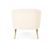 GRIFON fotel, krémszínű