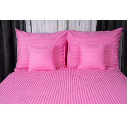 Pościel bawełniana 100% różowa (komplet) - 160 x 200 Pościel bawełniana 100% różowa (komplet) - 160 x 200
