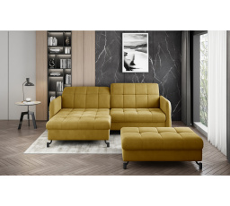 Narożnik Lorelle + Pouf Monolith 48 110x200 Left 1