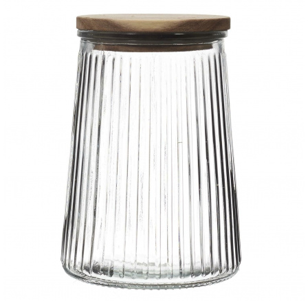 Akácfa tárolóüveg 950 ml