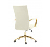 Irodai szék FB14-FXJG G, Bézs/Arany