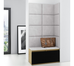 EMI 2 előszobafal, Trinity 32/Artisan + fekete