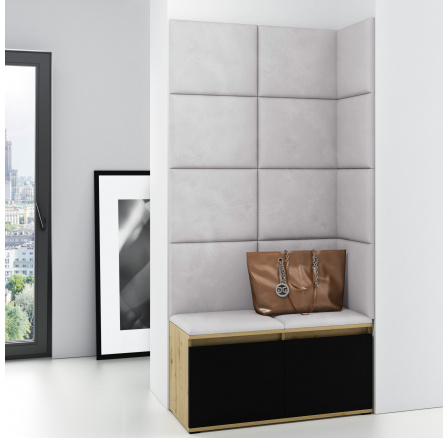 EMI 2 előszobafal, Trinity 32/Artisan + fekete