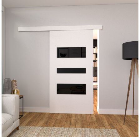 Posuvné dvere STANDART C100, biele