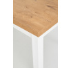 TIAGO étkezőasztal 140-220, lancelot tölgy/fehér