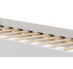 Łóżko z materacem i szufladą AMADIS CAR ZIGZAG 140x70 White