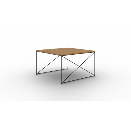 Nelia dohányzóasztal Fekete+Lancelot Tölgy