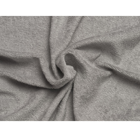 Froté prostěradlo tmavě šedé 100x200