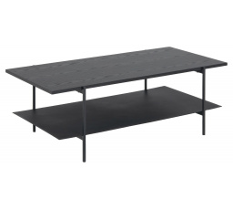 Angus fekete dohányzóasztal