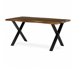 Étkezőasztal 160x90cm, MDF, régi fa, HT-F4316 OLW