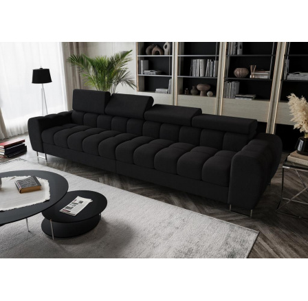 SOFA ASPEN IV 335 CM - Odcienie czarnego